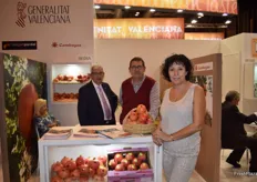 Susi Bonet, of the sales team of Cambayas, Europe's largest pomegranate-producing cooperative.