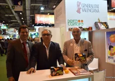 Stand of Peiró Camaró, company based in Algemesí, Valencia, promoting its brand for clementines Meine Süsse.