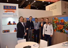 Stand of Brio Fruits, company specialised in citrus and member of the new project Naranja de Valencia; a brand that will certify the origin and quality of citrus.