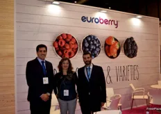 Stand of Euroberry, specialist in berries and leaders in blueberries.