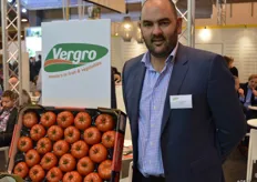 Jeroen Vlayen of Vergro ssays Vergro is strong in tomatoes, apples, strawberries, carrots and pears. Sales on the Spanish market are to retail and wholesalers.