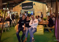 Stand of Huercasa, launching a new image.
