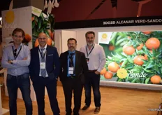 Stand of Alcanar Verd, Cítrics y Vivers, promoting its protected clementine Sando.