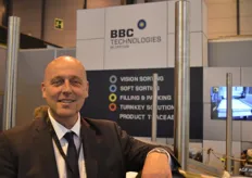 Fred Douven of BBC Technologies is both salesman and user of the BBC optical sorting machines. With his blueberry company ABB Trading he will soon start using a BBC dual-line. Fred does sales for BBC in Europe and the Middle East.