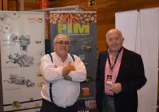 Antonio Canela and Carlos Serra of Horticulture Solutions. They sell machines for Deprez Construct, Dofra, Tong, Pim Machinery and Backus Food Tec on the Spanish market.