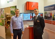 Pieter Mol of Svensson and Bert Jan Nolden of Hoogendoorn Growth Management are enthusiastic about their collaboration.