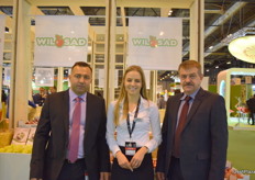Andrzej Ciara, Dominika Sosnowska and President, Szymon Koc from Wil-Sad.