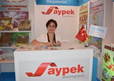 Fatima Cihan Yilmat from Aypek Packaging.