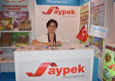 Fatima Cihan Yilmat from Aypek Packaging.