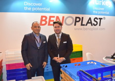 Sedat Elvan and Ozcan Yilmaz from BenoPlast.