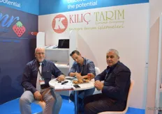 Tuncay Aksoylu- ANR Frozen Food, Felipe Rey Lopez from Viveros Campinas and Ali Haydar Kilic from ANR Frozen Foods.