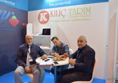 Tuncay Aksoylu- ANR Frozen Food, Felipe Rey Lopez from Viveros Campinas and Ali Haydar Kilic from ANR Frozen Foods.