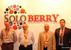 Soloberry, represented by Juan Jose Ollero, Melt van Schoor, Graham Blake, Carlos Gonzáles and Pepo Castilla, producers of the blueberry variety Adelita and other early varieties.
