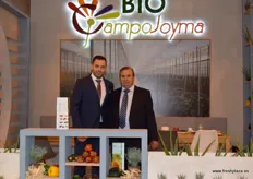 Bio Campo Joyma, devoted to the production of vegetables. André Montoya and José Montoya.