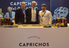 Caprichos del Paladar, represented by Pedro Herrera, Antonio Agar and Paco Belmonte