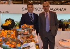Marcos Maricio and Manuel Racionero, of Bioazahar, producers of organic citrus fruits.