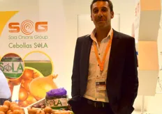 José Antonio Arregui , of Sola Onions Group. They stand out for having a constant onion production at national level all year round.