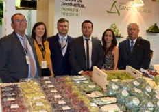 Agrícola Santa Eulalia, a fruit and vegetable producer. From left to right: Francisco Mula, Eva Mula, Pedro García, Francisco Mula, Angela Mula and Juan Mula.