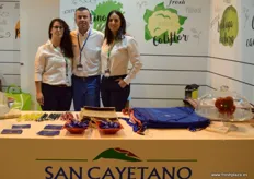 Vegetable exporter San Cayetano, represented by Eugenia Castilla, David Jimenez and Sonia Martinez.