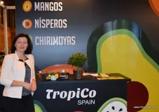 Tropico Spain, producers of tropical fruits, represented by Natalia Rudakova.
