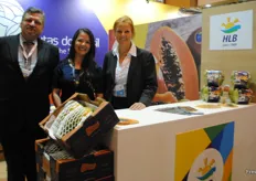 The HLB team at the Brazilian stand during Fruit Attraction.