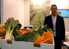 Carlos Marqués, of Hortapronta, devoted to the production, processing and distribution of vegetables for Portugal's western region.