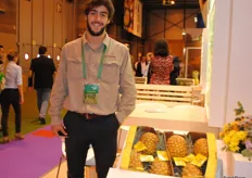 Alvaro Boente, of Upala Agrícola, Costa Rica. It has been the first time that Costa Rica had a hall at the fair and Upala Agrícola was one of the five companies present.