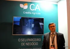 João Cruz, of Crédito Agrícola; a Portuguese bank which gives support to the Portuguese agricultural sector.