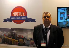 Octávio Zagalo, of MDCruz, a Portuguese company devoted to importing, exporting and logistics.