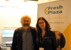 Visitors from countries all over the world have visited the stand of FreshPlaza. Paulo Álvaro Roriz Dantas, of Agrodan, appears in this photo next to our colleague Nathaly Saucier. Agrodan is a Brazilian company devoted to the production and distribution of mangoes.
