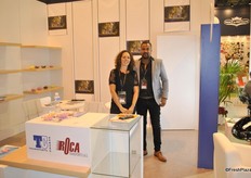 Stéphanie Damn and Thierry Zafru from Roca Transports