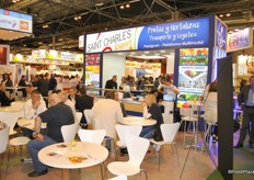 Saint Charles has an open booth with so members can speak with customers