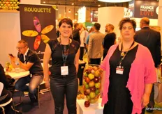 Magali Correia and Celine Mura from Groupe Rouquette
