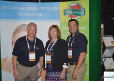 Tim Grady, Karen Murphy and Eric Fernandes with NatureSeal, Inc.
