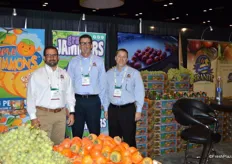 Michael Reimer, Dave Maddux and Darrin Kirk with Brandt Farms, Inc.