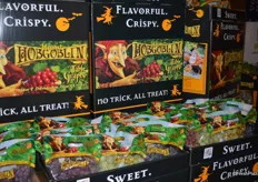 Hobgoblin grapes from Sunlight International available in the weeks leading up to Halloween.