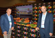 Alfie Oakes and Steve Veneziano with Oakes Farms