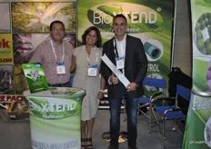 John Brenes, Mildred Mas and Julien Aumar from BioXtend