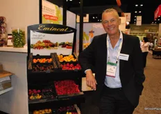 Jan van Heiningen, Emiment, showed some of the exciting peppers the company provides