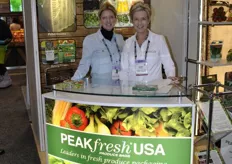 Sally Anderson and Sandra Stevenson from Peakfresh USA