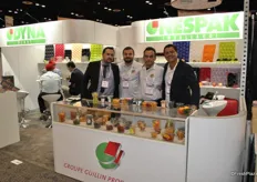 The team of Groupe Guillin all the way from Europe to promote their packaging