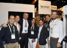 The team of Koppert Biological Systems brought their biological control and natural products.