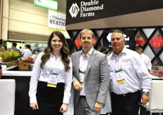 Caitlyne Johns, Chris Mastronardi and Craig Klingbyle (Double Diamond Farms) told more about the Flavor Grows Here tagline the company adopted.
