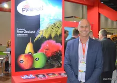 Mark Ronberg of PickMee! The company exports apples to China and other Asian countries.