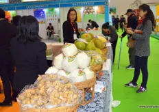 Thai produce that is readily available in China.