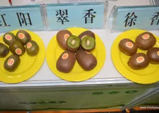 Kiwi varieties grown by Peng Sheng Da Guo Ye from Xi'An.