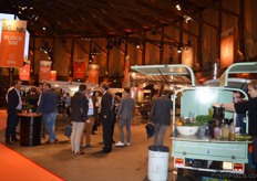 The floor was busy in the morning, lots of interest in the delicious food on offer.