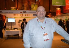 Matt Jones from UK company Reynolds was visiting the show.