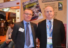 Tommy Leighton, Managing Director of the London Produce Show with Vincent Dolan, Total Produce.