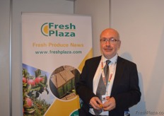 Steve Sandford was visiting the show from Fresh Pro Imports, UK.